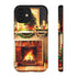 Warm Chirstmas Hearth - Impact Resistant Phone Case iPhone 12 Matte